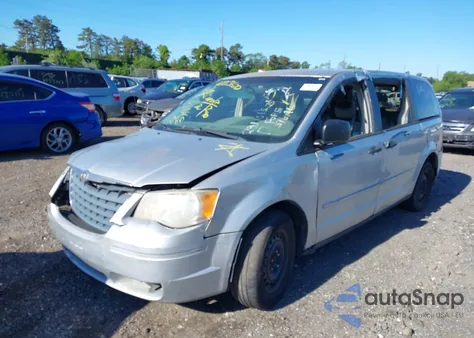2008 Chrysler Town & Country Lx z USA, uszkodzony, nr VIN 2A8HR44H28R628524